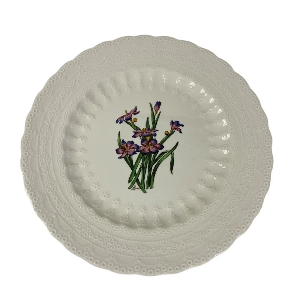SPODE England BERMUDA FLOWERS S 1312 Made for WM Bluck & Co BERMUDIANA
